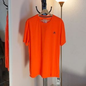 NWTS Adidas Performance T-shirt XL Orange Red